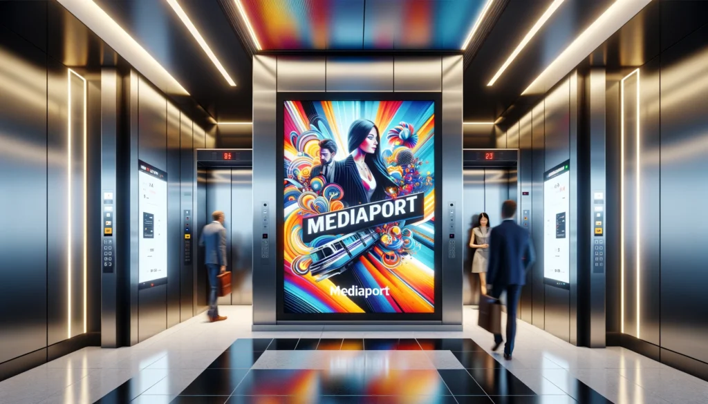 реклама в лифтах